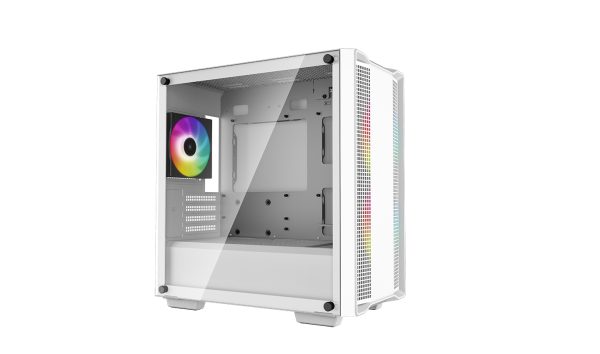 DeepCool CC360 WH ARGB Mini Tower Blanco - Imagen 2