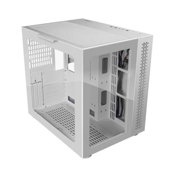 Game Factor CSG700 gabinete de computadora Midi Tower Blanco - Imagen 2
