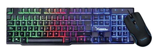 XZEAL XSKTALRW1B teclado Ratón incluido Juego USB Negro - Imagen 2