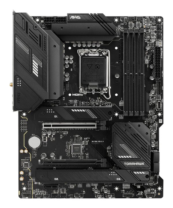 MSI MAG B760 TOMAHAWK WIFI placa base LGA 1700 ATX - Imagen 2