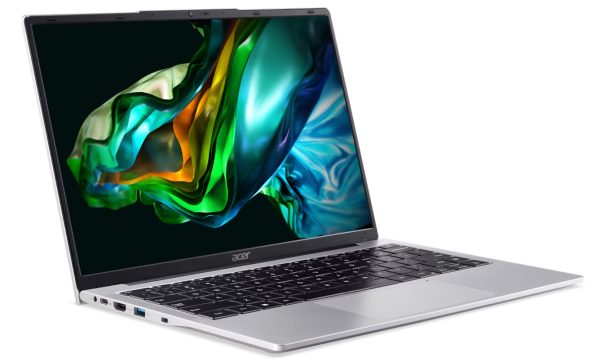 Acer Aspire Lite AL14-31P-353Y Intel Core i3 N-series i3-N300 Computadora portátil 35.6 cm (14") WUXGA 8 GB DDR5-SDRAM 512 GB SSD Wi-Fi 5 (802.11ac) Windows 11 Home Plata - Imagen 3