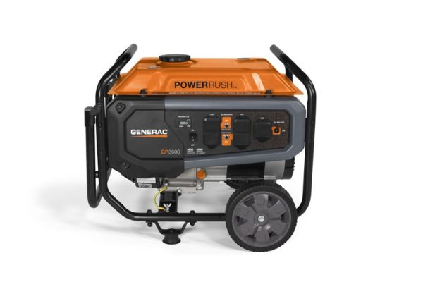 Generac GP3600 generador a motor 3600 W 14 L Negro, Naranja - Imagen 2