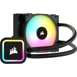 Corsair CW-9060064-WW2 sistema de refrigeración de computadora Procesador Refrigerador de líquidos todo en uno 12 cm Negro 1 pieza(s)