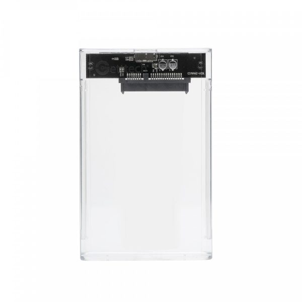 Getttech GCE-U325-01 caja para disco duro externo Transparente 2.5" - Imagen 3