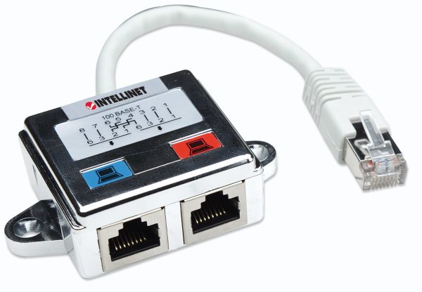 Intellinet DISTRIBUIDOR RJ45 MODULAR CAT5E *COMPRAR EN PARES - Imagen 2