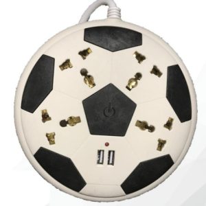 Vica SUPVIC040 extensión de corriente 2 m 4 salidas AC Interior Blanco