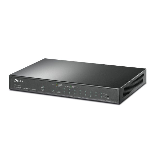 TP-Link TL-SG1210MPE dispositivo de redes Gestionado L2 Gigabit Ethernet (10/100/1000) Energía sobre Ethernet (PoE) Negro - Imagen 2