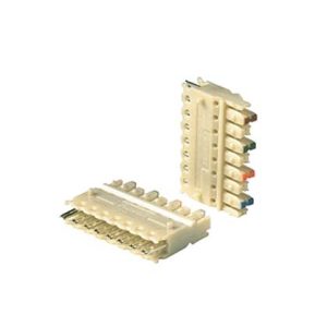 Panduit 4-pair connecting block. chasis de red