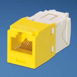 Panduit UTP RJ-45 MiniJack kat6, yellow