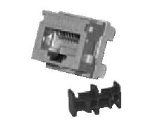 Belden GigaFlex PS6+ Module, Keystone-Style - T568A/B, Black