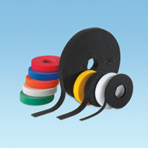 Panduit Hook & Loop Cable Tie, 15' roll, Black sujeción para cable Nylon Negro