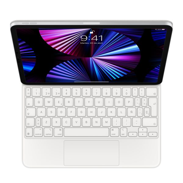 Apple Magic Keyboard QWERTY Español Blanco