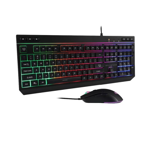 Balam Rush Squad Master Plus KTM555 teclado Ratón incluido Juego USB Español Negro