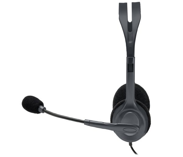 Logitech 981-000612 auricular y casco Auriculares Alámbrico Diadema Oficina/Centro de llamadas Gris - Imagen 2
