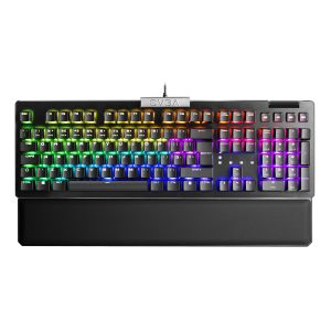 EVGA Z15 teclado Juego USB Español Negro