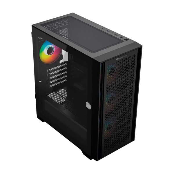 Balam Rush Carbono Twin Mate 6000 Midi Tower Negro - Imagen 2