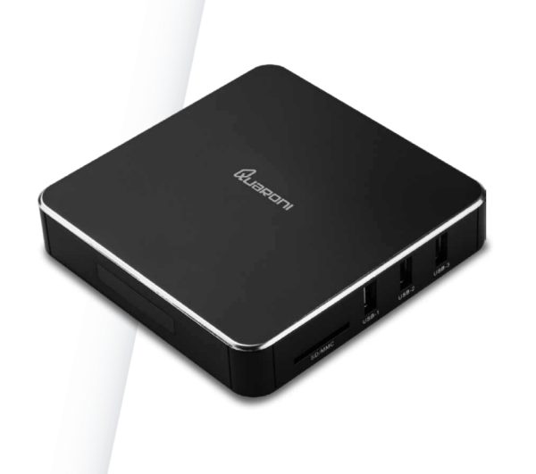 Quaroni QAC-001 convertidor de Smart TV Negro 4K Ultra HD 8 GB Wifi Ethernet - Imagen 2