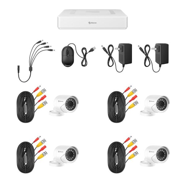 Steren CCTV-944/HDD cámara de vigilancia Bala (forma) Cámara de seguridad CCTV Interior 1920 x 1080 Pixeles Techo/pared - Imagen 4