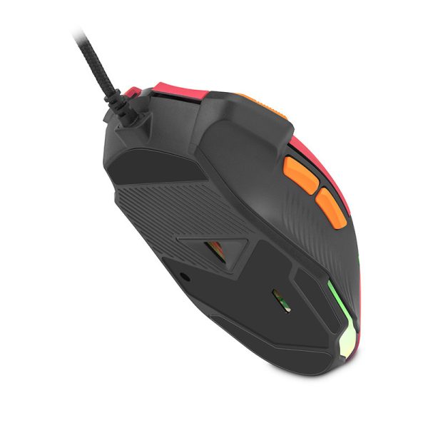 Getttech GPM-RGBWR-G1-RD ratón Juego Diestro USB tipo A 7200 DPI - Imagen 4