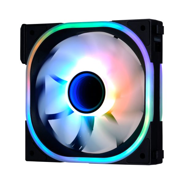 Game Factor FG500 Ventilador 12 cm Negro - Imagen 4