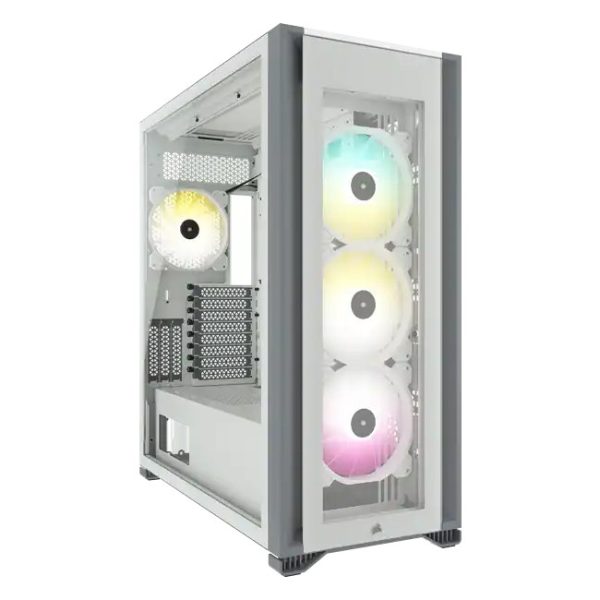 Corsair iCUE 7000X RGB Full Tower Blanco - Imagen 2