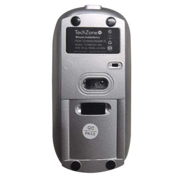 TechZone TZ18MOUINAMP-PL ratón Ambidiestro RF inalámbrico 1600 DPI - Imagen 3