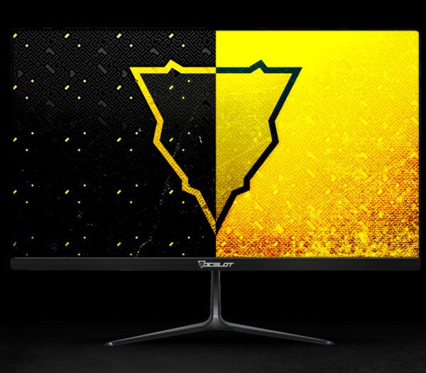 Ocelot Gaming OGM24-01 LED display 60.5 cm (23.8") 1920 x 1080 Pixeles Full HD Negro - Imagen 2