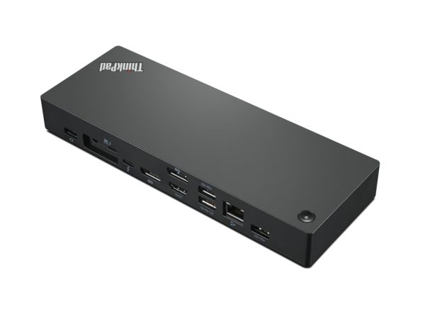 Lenovo 40B00300US base para laptop o replicador de puertos Alámbrico Thunderbolt 4 Negro, Rojo - Imagen 2
