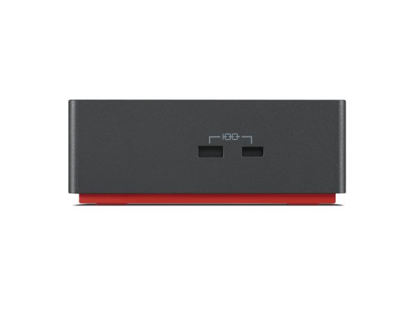Lenovo 40B00300US base para laptop o replicador de puertos Alámbrico Thunderbolt 4 Negro, Rojo - Imagen 3