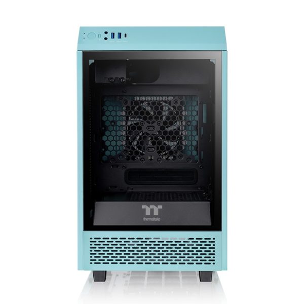 Thermaltake The Tower 100 Mini Tower Turquesa - Imagen 2