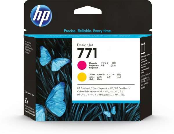 HP Cabezal de impresión DesignJet 771 magenta/amarillo - Imagen 4