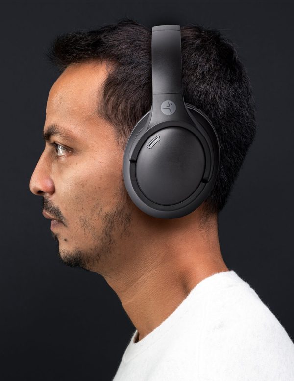 TechZone TZDJ02 audífono y auriculare Auriculares Inalámbrico y alámbrico Diadema Llamadas/Música USB Tipo C Bluetooth Negro - Imagen 4