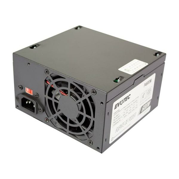 Evotec P4600W unidad de fuente de alimentación 600 W 24-pines ATX ATX Negro - Imagen 2