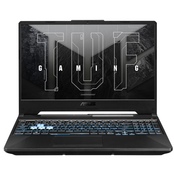 ASUS TUF Gaming A15 FA506NF-HN030W AMD Ryzen™ 5 7535HS Computadora portátil 39.6 cm (15.6") Full HD 8 GB DDR5-SDRAM 512 GB SSD NVIDIA GeForce RTX 2050 Wi-Fi 6 (802.11ax) Windows 11 Home Negro