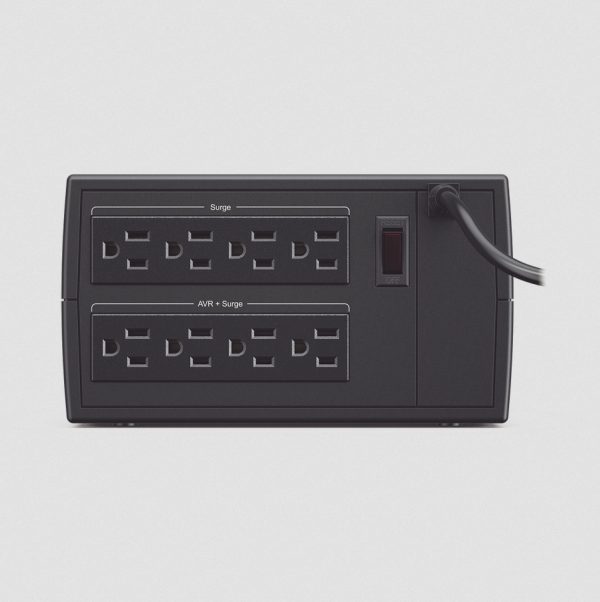 CyberPower CL1000VR regulador de voltaje 8 salidas AC 82 - 148 V Negro - Imagen 2