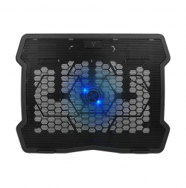 Vorago CP-103 enfriador para laptop 39.6 cm (15.6") Negro