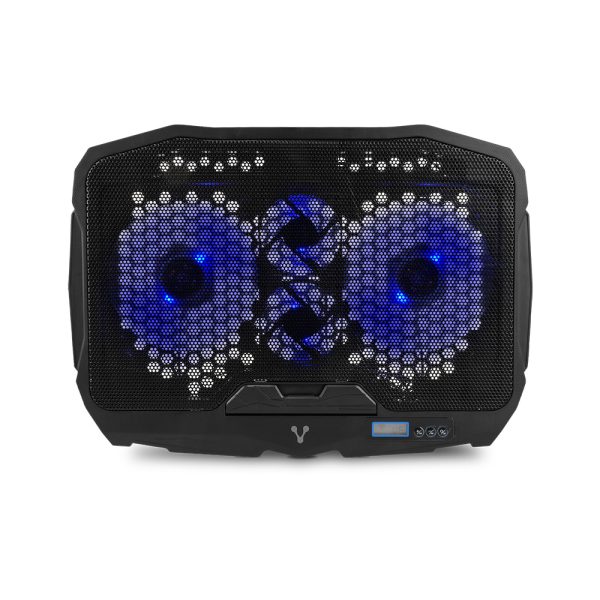 Vorago CP-301 enfriador para laptop 43.2 cm (17") 2200 RPM Negro
