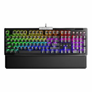 EVGA Z15 teclado Juego USB Español Negro