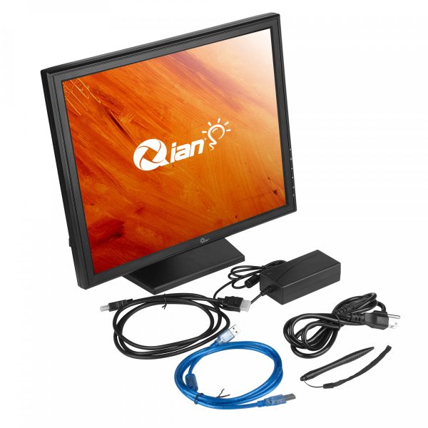 Qian QPM-T17-01 LED display 43.2 cm (17") 1280 x 1024 Pixeles Negro - Imagen 4