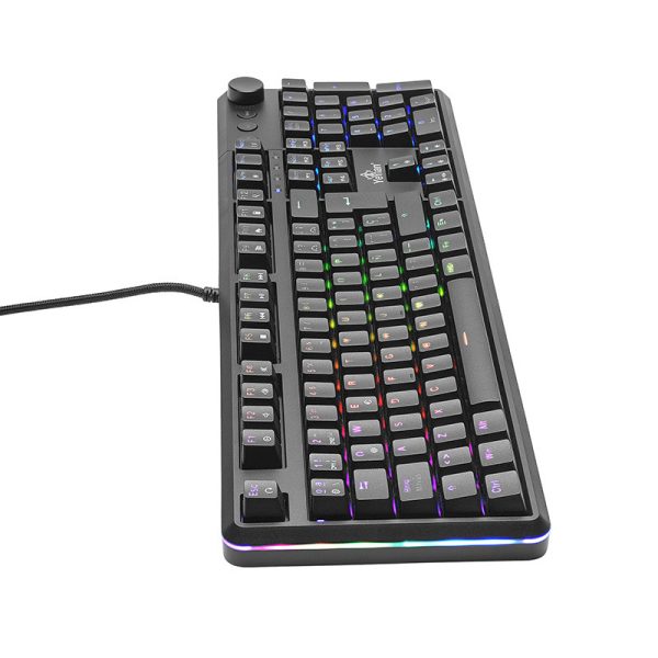 Yeyian Asward Series 3000 teclado Hogar USB QWERTY Negro - Imagen 3