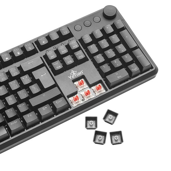 Yeyian Asward Series 3000 teclado Hogar USB QWERTY Negro - Imagen 4