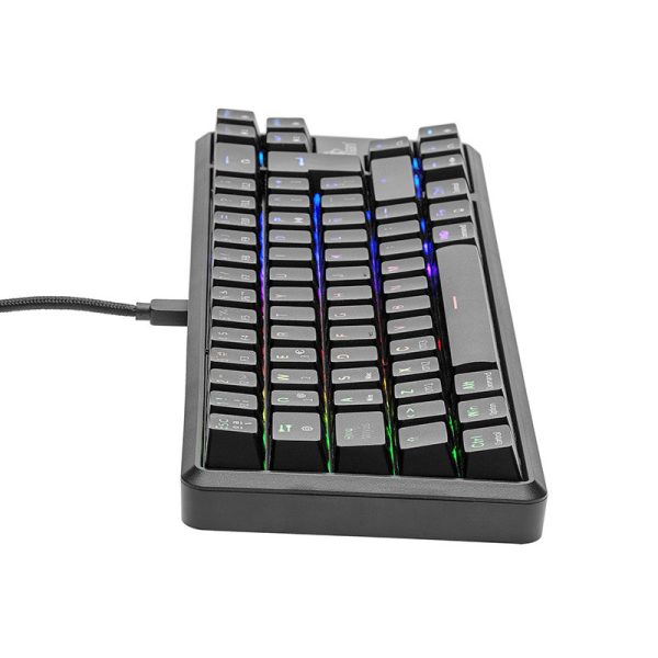 Yeyian YTM-28209R teclado Juego USB QWERTY Negro - Imagen 4