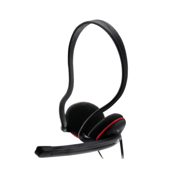 Acteck A10 Auriculares Alámbrico Diadema Negro