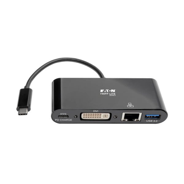 Tripp Lite U444-06N-DGUB-C base para portátil y replicador de puertos USB 3.2 Gen 2 (3.1 Gen 2) Type-C Negro - Imagen 3