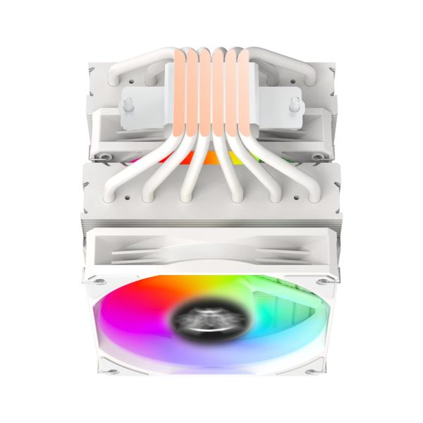 Balam Rush BR-937931 sistema de refrigeración de computadora Procesador Enfriador de aire 12 cm Blanco - Imagen 4