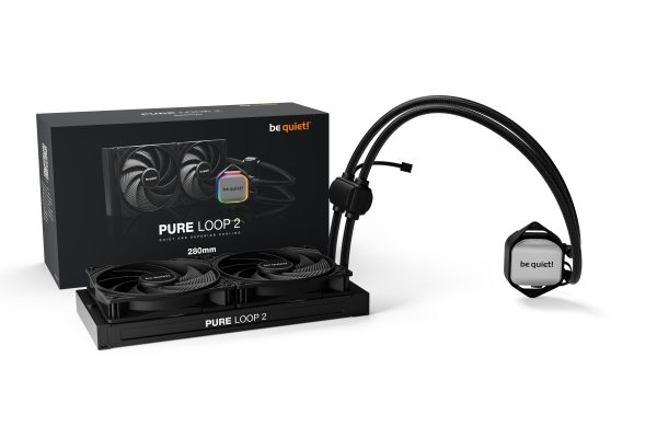 be quiet! Pure Loop 2 | 280mm Procesador Refrigerador de líquidos todo en uno 14 cm Negro 1 pieza(s) - Imagen 2