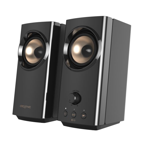 Creative Labs Creative T60 Gama completa Negro Inalámbrico y alámbrico 30 W