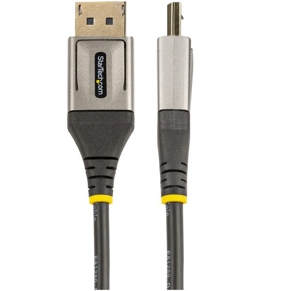 StarTech.com Cable de 2m DisplayPort 1.4 Certificado por VESA - HDR10 8K 60Hz - Video Ultra HD 4K 120Hz - Cable DP 1.4 para Monitores - Cable DisplayPort a DisplayPort - M/M - Imagen 3