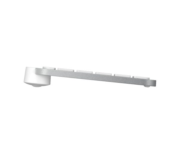 Logitech MX Keys Mini teclado Universal RF inalámbrico + bluetooth Aluminio, Blanco - Imagen 4