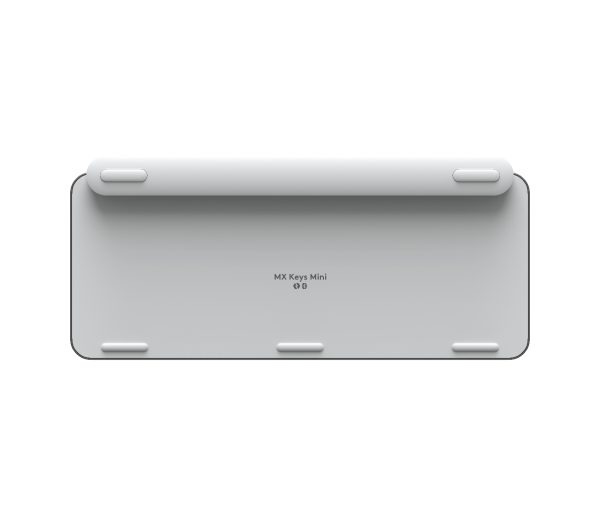 Logitech MX Keys Mini teclado Universal RF inalámbrico + bluetooth Aluminio, Blanco - Imagen 3